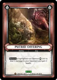 Putrid Offering - Foil